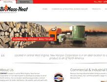 Tablet Screenshot of biomass-heat.com
